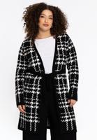 Yoek Vest CHECK | Zwart | Maat 58/60