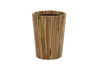 Plantenbak Miguel medium teak 58 cm. (H 71 cm.) | 4 Seasons Outdoor