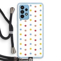 Bollen: Samsung Galaxy A52 Transparant Hoesje met koord