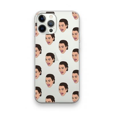 Ugly Cry Call: iPhone 12 Pro Transparant Hoesje