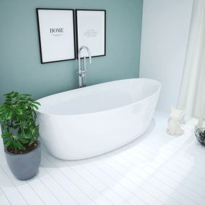 Ligbad Vrijstaand BWS 170x80x64 cm Wit