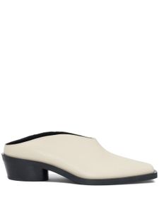 Proenza Schouler mules Bronco en cuir - Tons neutres