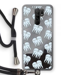 Octopussen: Xiaomi Redmi 9 Transparant Hoesje met koord