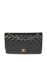 CHANEL Pre-Owned sac porté épaule Jumbo Double Flap - Noir - thumbnail