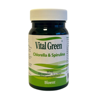 Bloem Vital Green Chlorella & Spirulina 200Tabletten