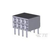 TE Connectivity Female header (standaard) 6-102084-2 1 stuk(s) Tube