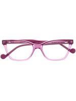 LIU JO lunettes de vue à monture papillon - Rose