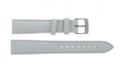Horlogeband Tissot T600036971 Leder Wit 16mm