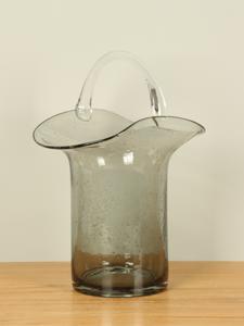 Glazen mand groot, 36 cm