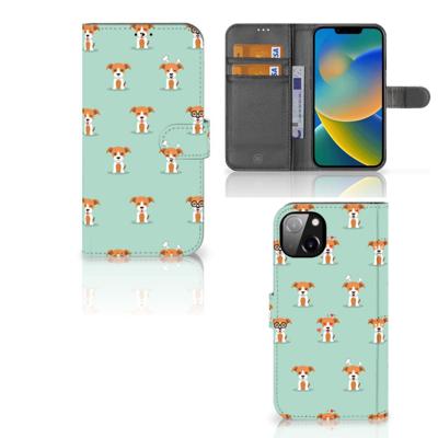 iPhone 14 Plus | Telefoonhoesje | Met pasjeshouder | Pups iPhone 14 Plus | Telefoonhoesje | Met pasjeshouder | Pups