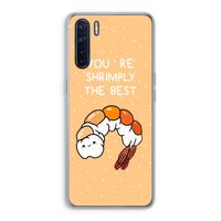 You're Shrimply The Best: Oppo A91 Transparant Hoesje