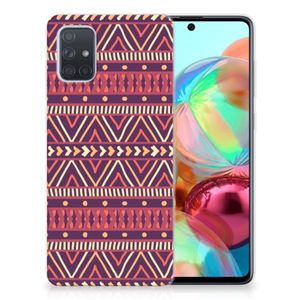 Samsung Galaxy A71 TPU bumper Aztec Paars