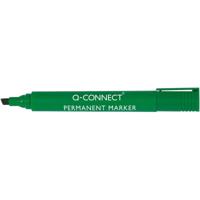 Q-CONNECT permanent marker, 2-5 mm, schuine punt, groen