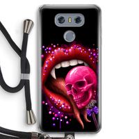 Dodelijk zoet: LG G6 Transparant Hoesje met koord