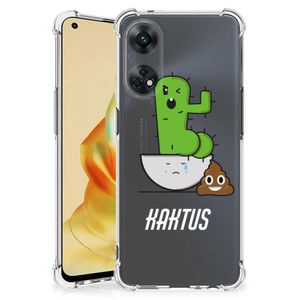 OPPO Reno8 T 4G Stevig Bumper Hoesje Cactus Poo