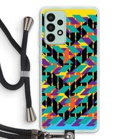 Skew Bee 1: Samsung Galaxy A52s 5G Transparant Hoesje met koord