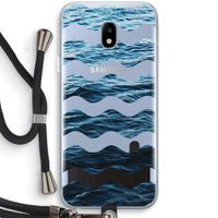 Oceaan: Samsung Galaxy J3 (2017) Transparant Hoesje met koord