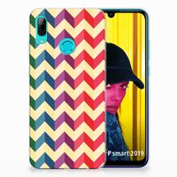 Huawei P Smart 2019 TPU bumper Zigzag Multi Color