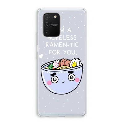 I'm A Hopeless Ramen-Tic For You: Samsung Galaxy S10 Lite Transparant Hoesje