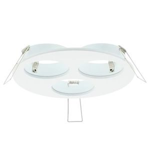 Luzern LED armatuur 3 voudig wit 876542