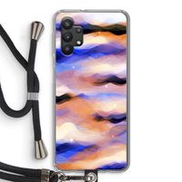 Donkere Wolken: Samsung Galaxy A32 5G Transparant Hoesje met koord