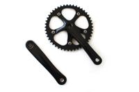 Mighty Crankset 165mm 46t - Zwart