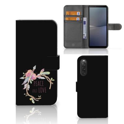 Sony Xperia 10 V Leuk Hoesje Boho Text Sony Xperia 10 V Leuk Hoesje Boho Text