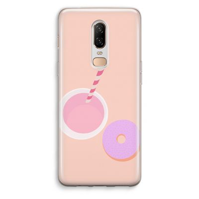 Donut: OnePlus 6 Transparant Hoesje