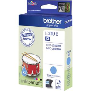 Brother LC-22UC inktcartridge Origineel Hoog (XL) rendement Cyaan