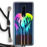 Hold My Heart: OnePlus 7 Pro Transparant Hoesje met koord