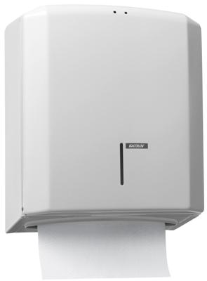 KATRIN Folded towel dispenser m metal white