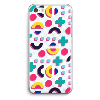 8-bit N°2: iPhone 5 / 5S / SE Transparant Hoesje
