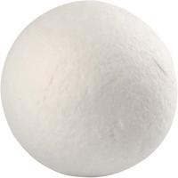 Creativ Company Ballen, d 40 mm, wit, 6 stuk/ 1 doos