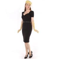 Erin Dress Short Sleeve Black-XXXL | 42% korting - thumbnail