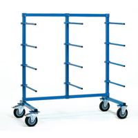 Fetra Hauptartikel 4616-1 Draagarmwagen Staal Poedercoating Laadvermogen (max.): 500 kg Materiaal banden=Massief rubber - thumbnail