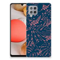 Samsung Galaxy A42 TPU Case Palm Leaves - thumbnail