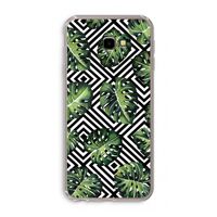 Geometrische jungle: Samsung Galaxy J4 Plus Transparant Hoesje