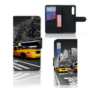 Xiaomi Mi 9 SE Flip Cover New York Taxi