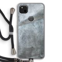 Grey Stone: Pixel 4a Transparant Hoesje met koord