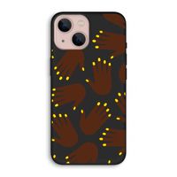 Hands dark: iPhone 13 Biologisch afbreekbaar hoesje