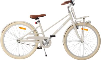AMIGO Urban Aluminium Frame 24 Inch Meisjes Terugtraprem Zandbruin