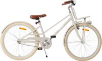 AMIGO Urban Aluminium Frame 24 Inch Meisjes Terugtraprem Zandbruin