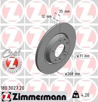Remschijf Coat Z 180302720