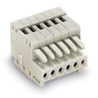 WAGO 733-104 Female behuizing (kabel) 733 Totaal aantal polen: 4 Rastermaat: 2.50 mm Inhoud: 200 stuk(s)