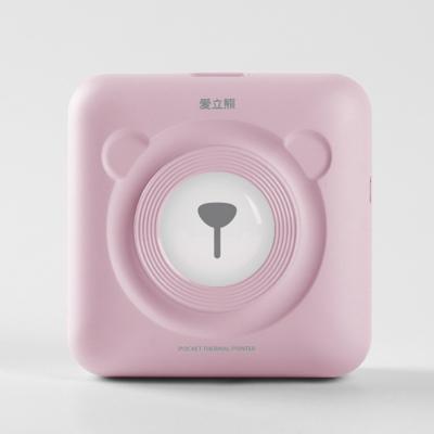 Peripage A6 draagbare Inkless Pocket thermische Bluetooth Printer(Pink)
