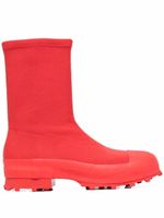 CamperLab bottes à semelle crantée - Rouge