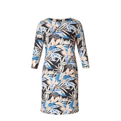 ES&SY jurk Ryanne met all over print blauw ES&SY jurk Ryanne met all over print blauw