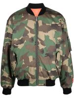 Heron Preston veste bomber à imprimé camouflage - Vert - thumbnail