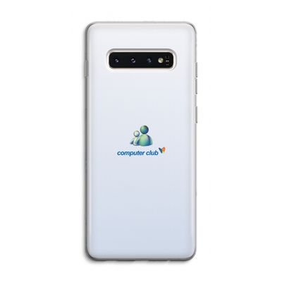 MSN: Samsung Galaxy S10 4G Transparant Hoesje