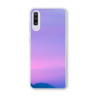 Sunset pastel: Samsung Galaxy A70 Transparant Hoesje